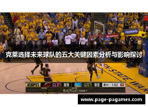 克莱选择未来球队的五大关键因素分析与影响探讨