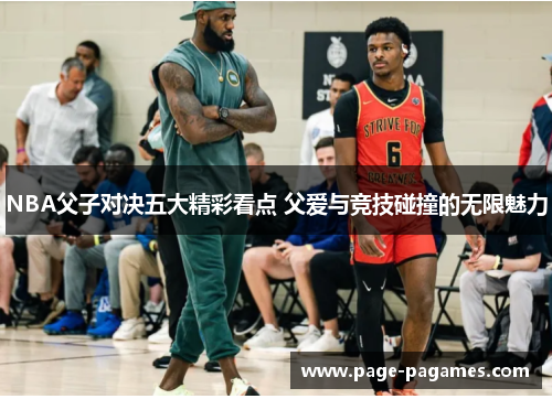NBA父子对决五大精彩看点 父爱与竞技碰撞的无限魅力